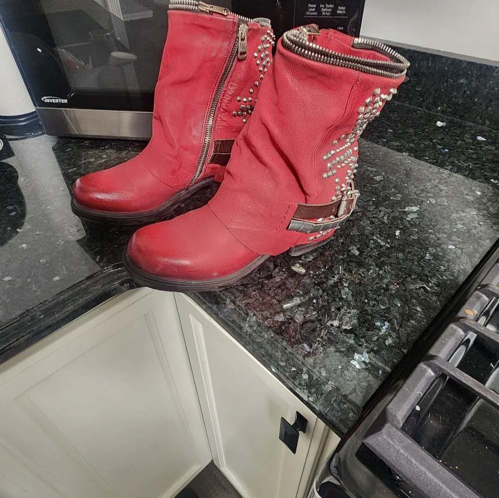 AS98 RED RARE SID TIMELESS ROCKSTAR! SIZE 36! DISCONTINUED! - Picture 2 of 5